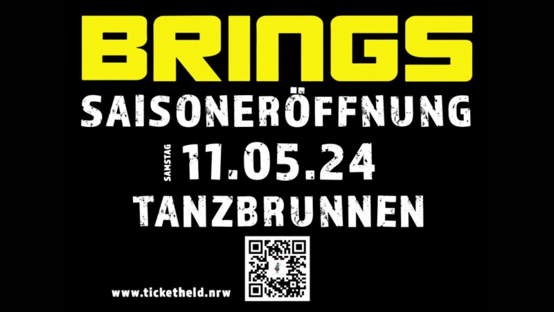 Saisoneröffnung im Tanzbrunnen mit BRINGS